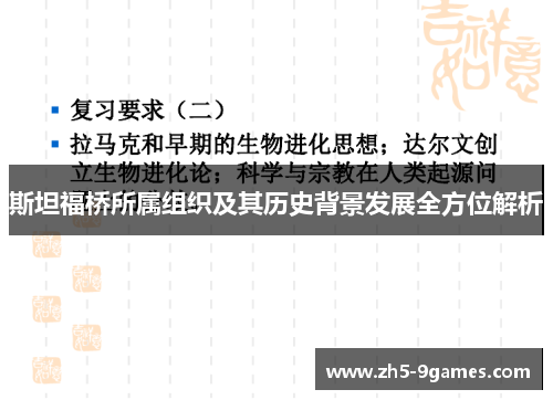斯坦福桥所属组织及其历史背景发展全方位解析